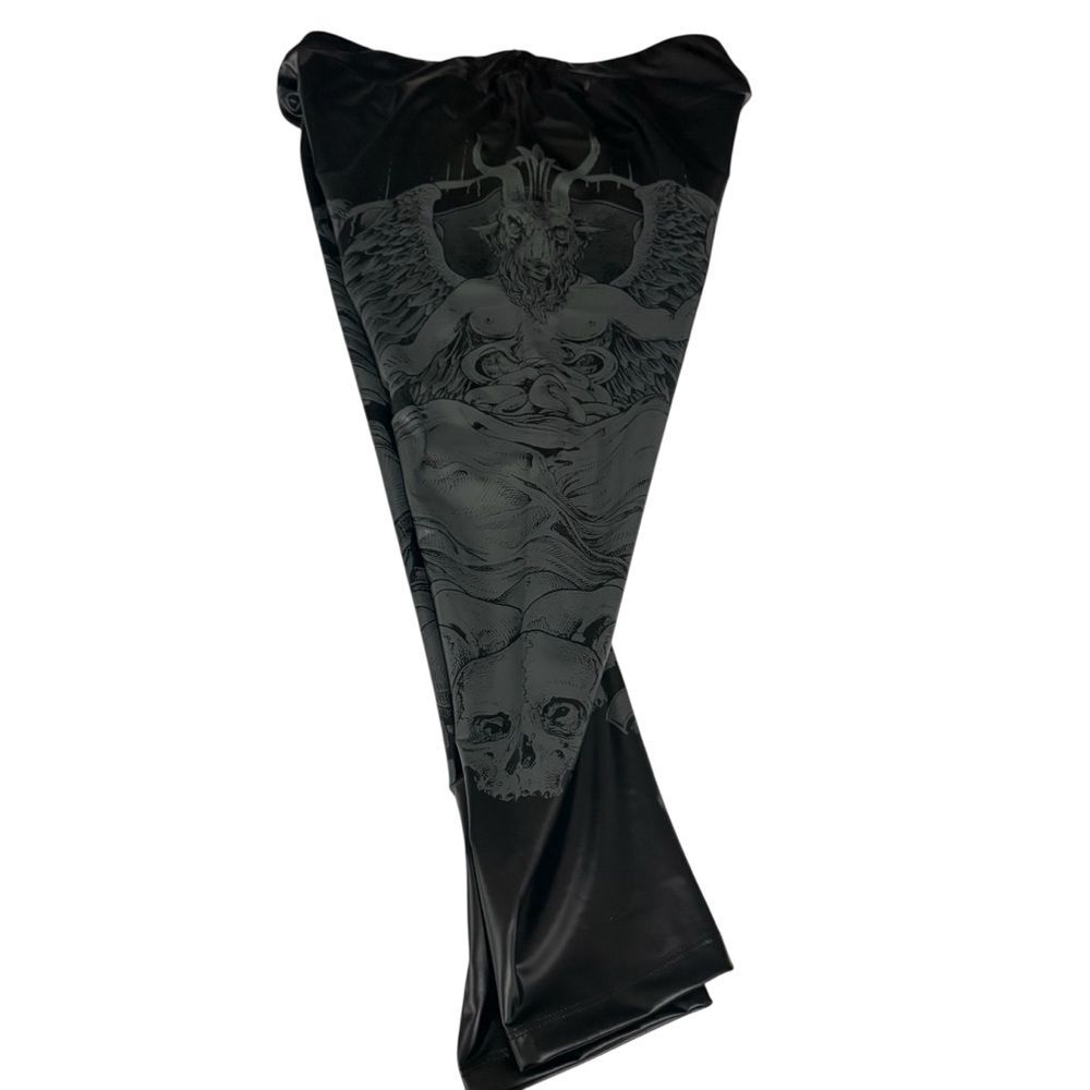 Killstar Demon Beast Faux Leather Leggings Goth Metal Punk Emo Halloween Sz 4X
